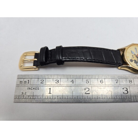 Vintage Seiko Disney Mickey Mouse Day Date Watch Womens 3Y03-0049 New Battery main image 10